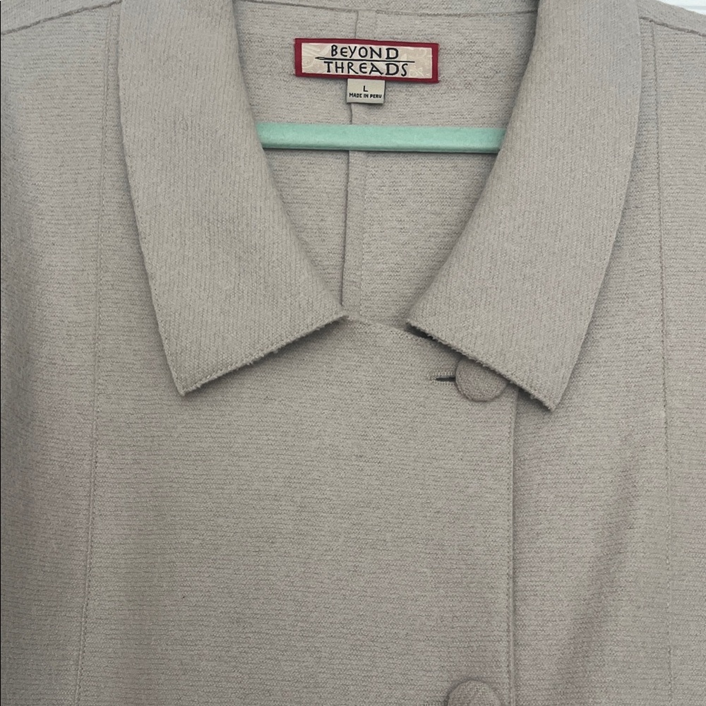 Beyond Threads Alpaca Wool Jacket Size Large - Picture 4 of 7